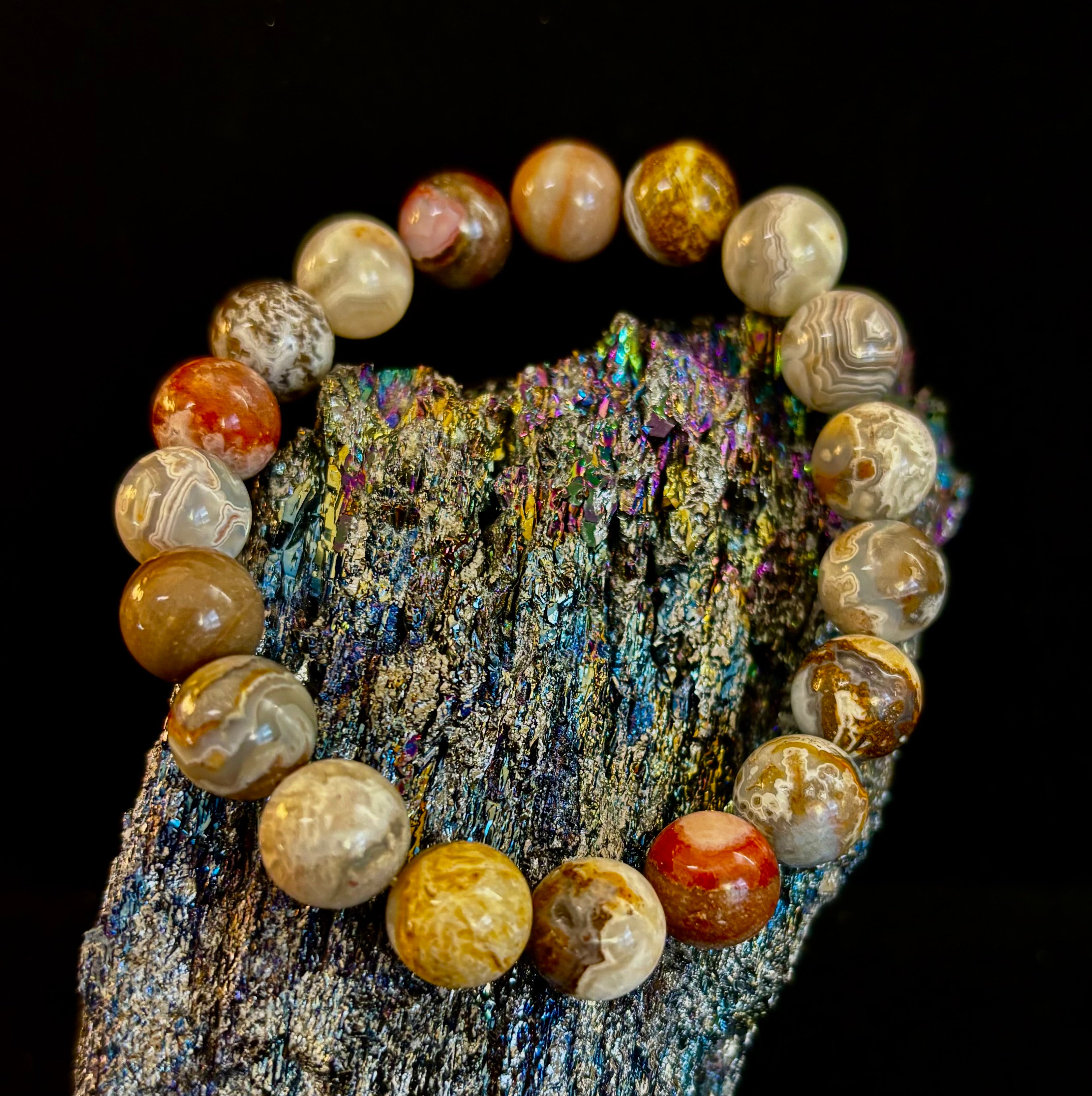 Corazón Collection Turquoise Agate Bohemian Bracelet