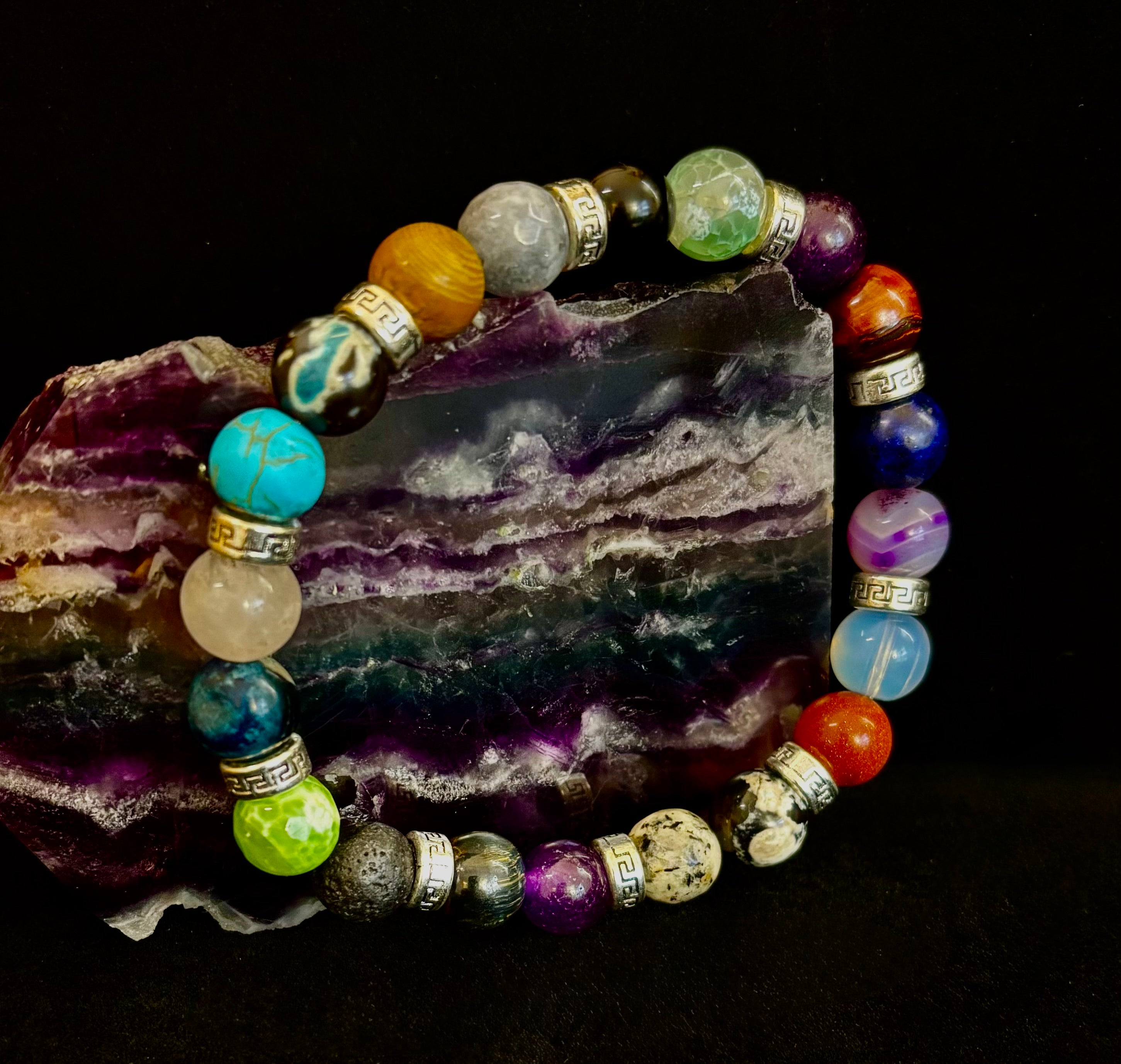 Corazón Collection Turquoise Agate Bohemian Bracelet