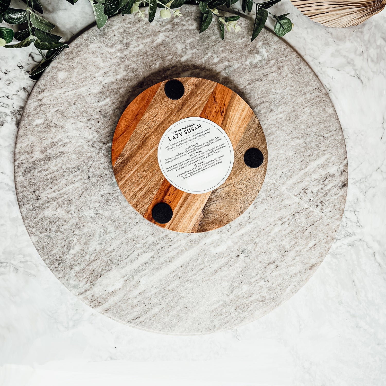 Marble Lazy Susan