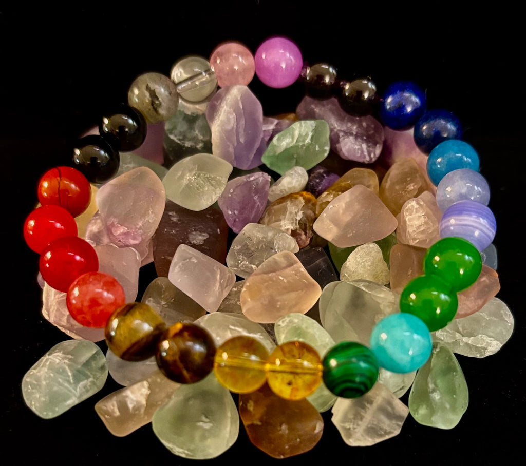 Bohemian Chakra Healing Bracelet – Energy Balance, Spiritual Wellness & Free-Spirited Style