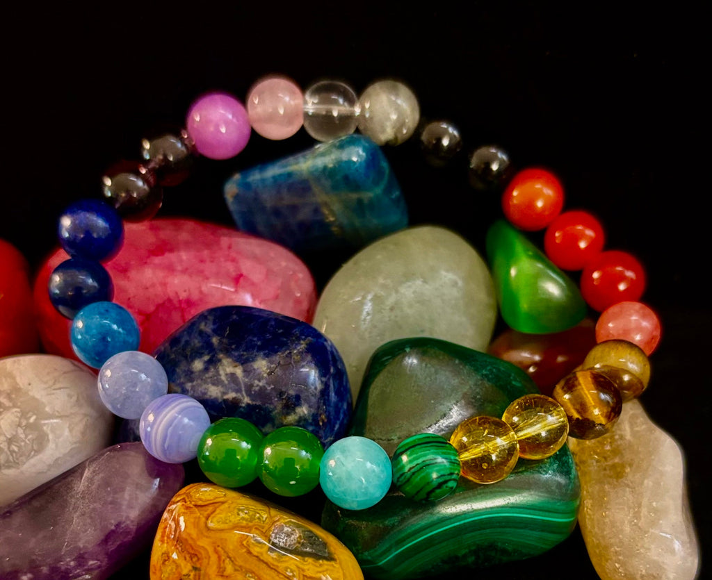 Bohemian Chakra Healing Bracelet – Energy Balance, Spiritual Wellness & Free-Spirited Style