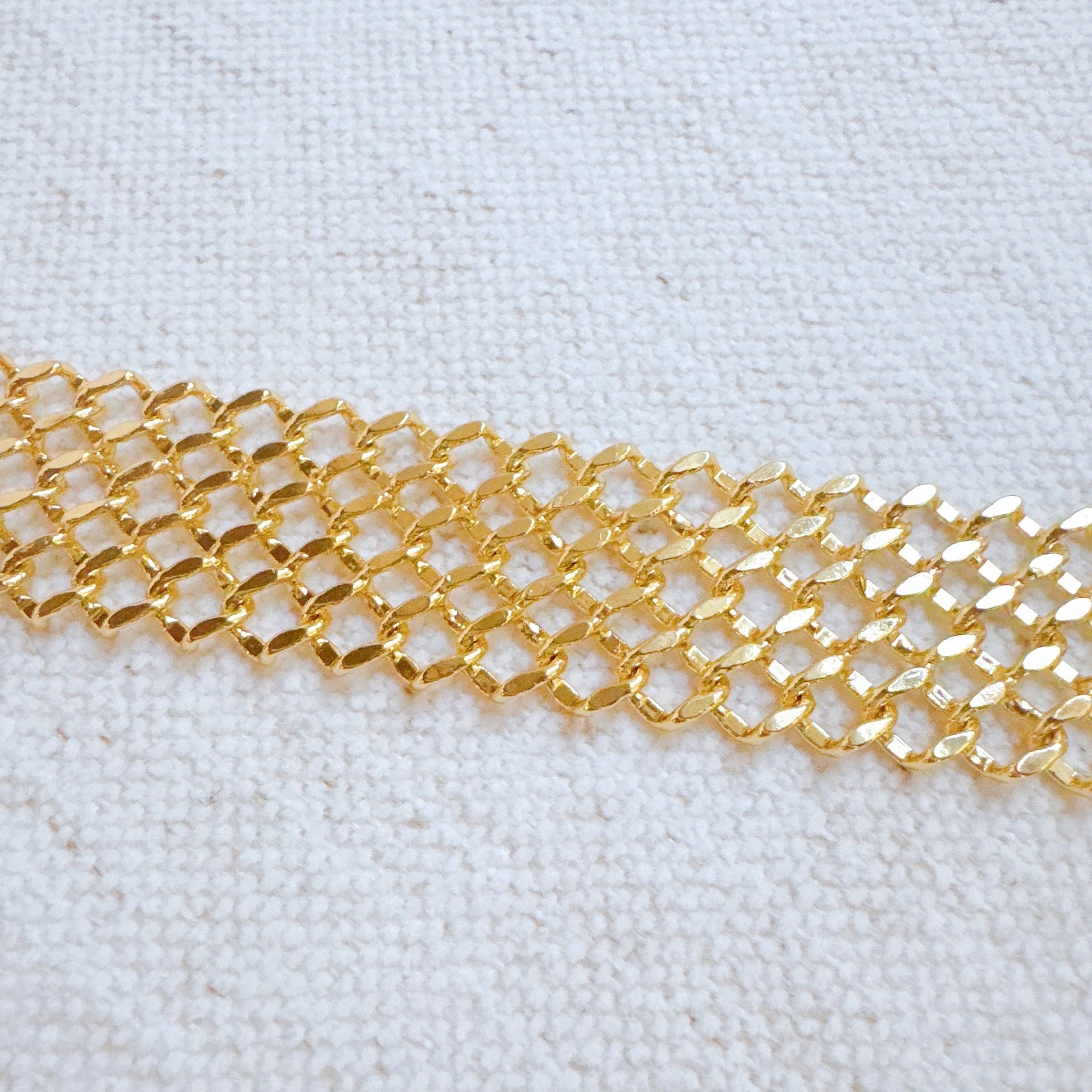 Lux Lattice Chain Bracelet