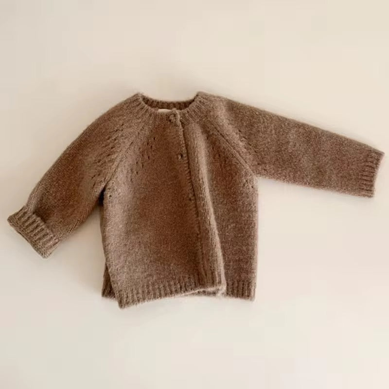 Premium Organic Cotton Cardigan |Cozy Kids Sweater