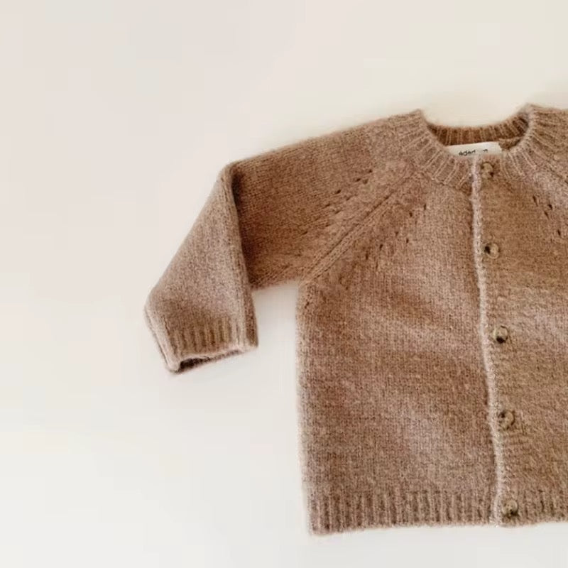 Premium Organic Cotton Cardigan |Cozy Kids Sweater