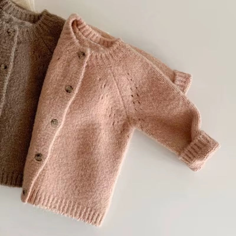Premium Organic Cotton Cardigan |Cozy Kids Sweater