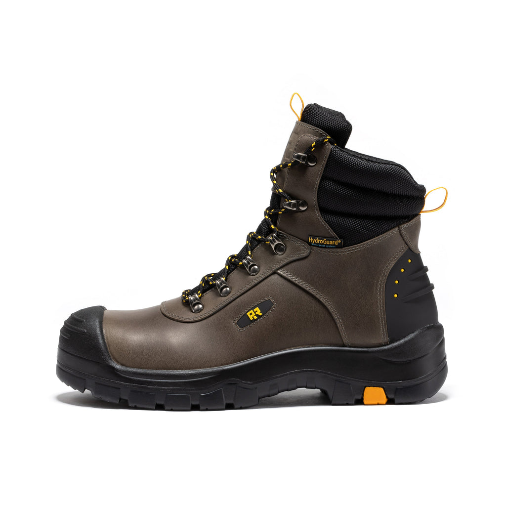 ROCKROOSTER Woodland Rust 6 inch Waterproof Composite Toe Leather Work Boots AK665