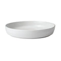 Libbey Austin 10 inch Porcelain Coupe Dinner Plate Dinnerware Set of 4 White