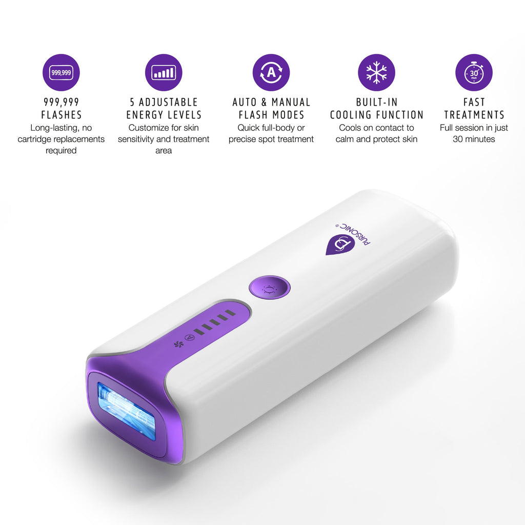 IPL Laser Device & Precision Grooming Set: The Ultimate Smooth Skin Kit