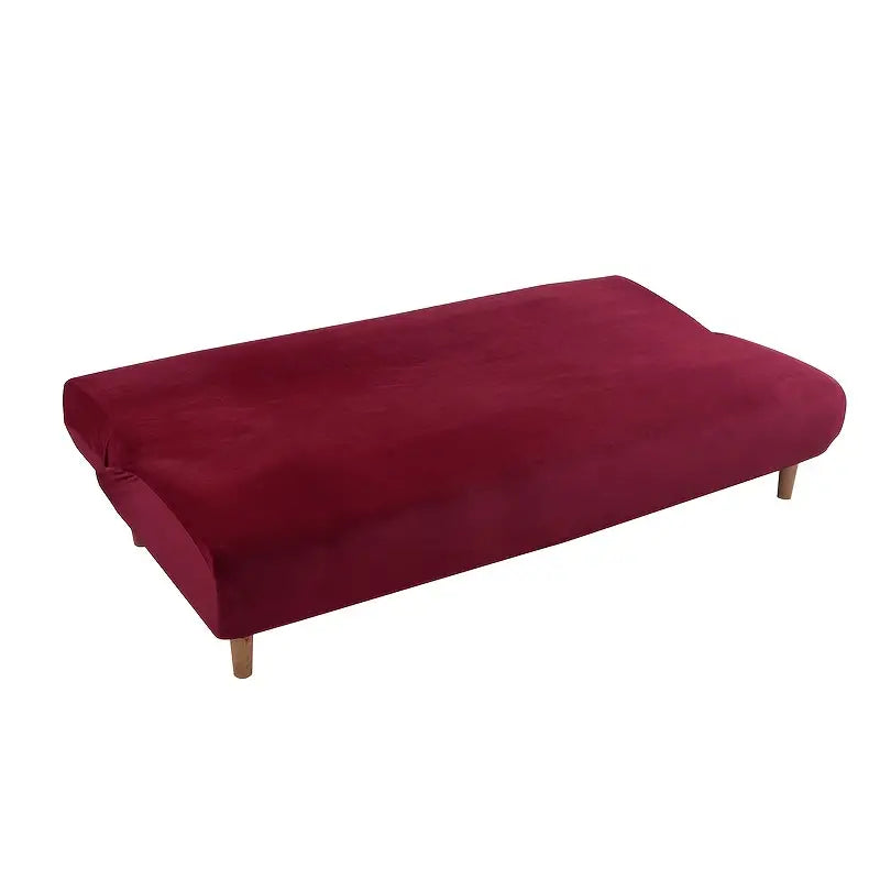 Armless Stretch Sofa Bed Cover for 3 Seater Couch