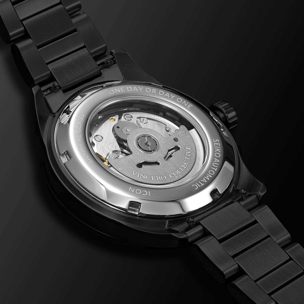 Icon Automatic - Stealth Men's 42mm Miyota Movement Watch