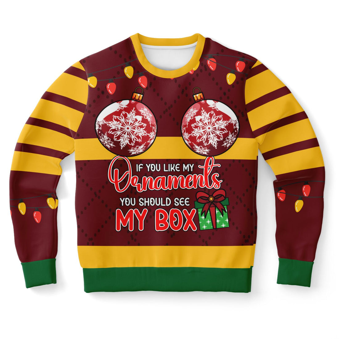 If You Like My Ornaments, You Should See My Box Christmas Sweatshirt