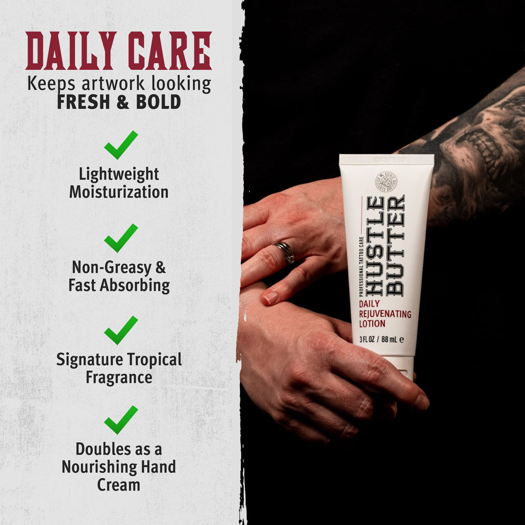 HUSTLE BUTTER DAILY REJUVENATING LOTION (2 SIZES)