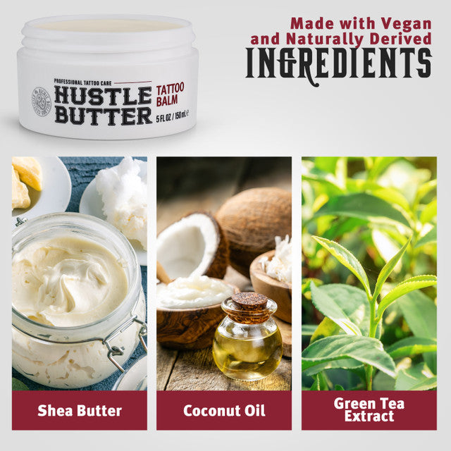 Deluxe Tattoo Balm for Healing and Aftercare - Petroleum-Free