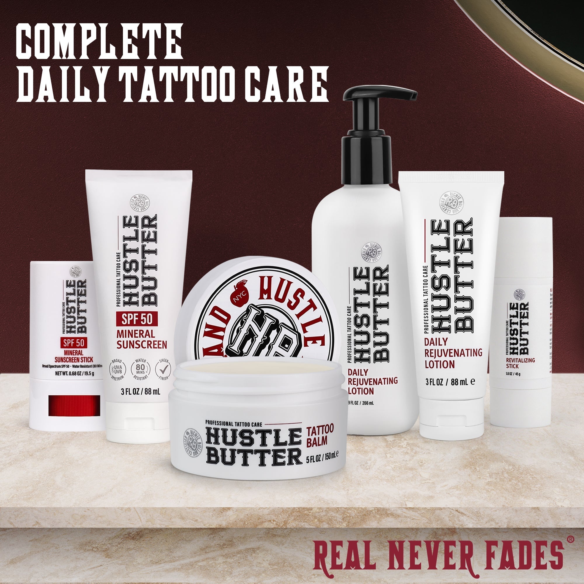 HUSTLE BUTTER DAILY REJUVENATING LOTION (2 SIZES)