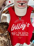 Gillys micro ribbed racer back tank