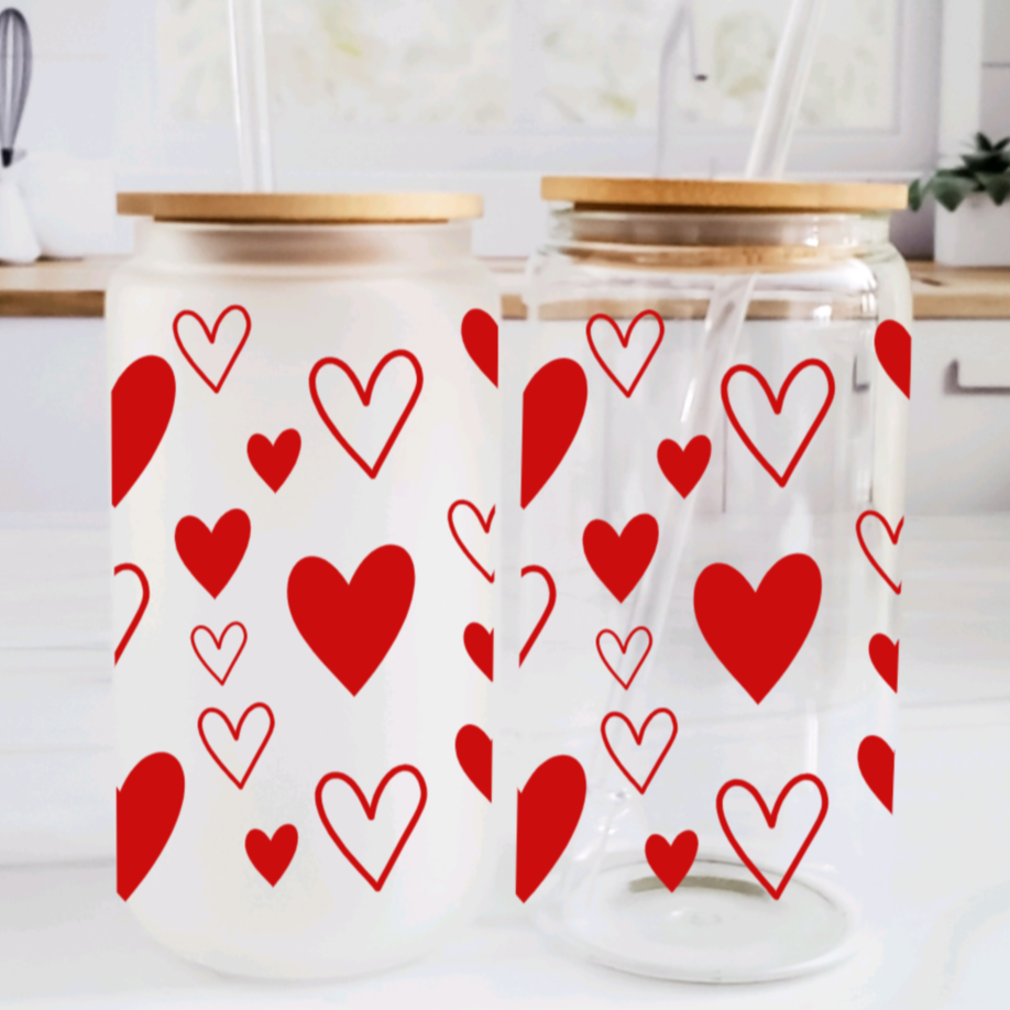 Imperfect 16oz Glass Can Cups