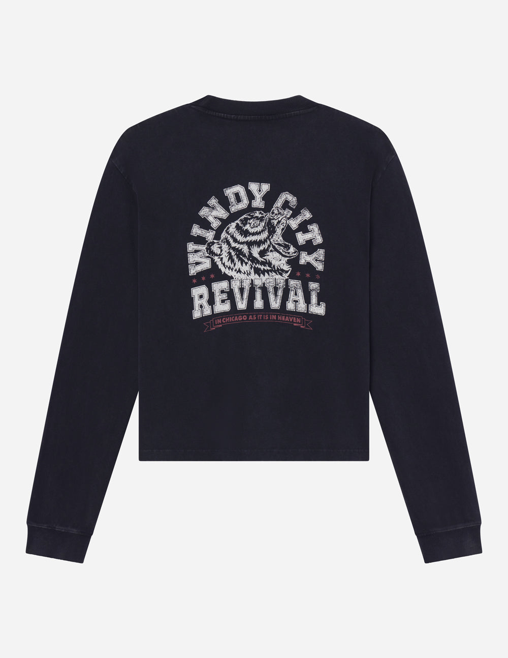 In Chicago as It Is in Heaven Long Sleeve Heavyweight Tee