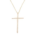 Moriah CZ Cross Necklace