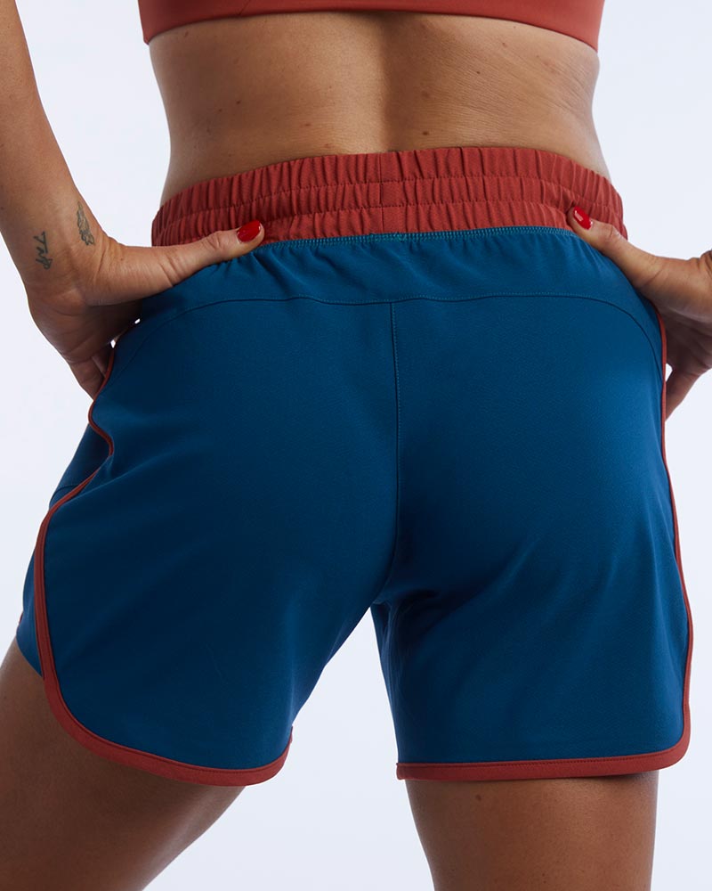 Indie Women's Athletic Training Shorts with Elastic Waistband - Image 14
