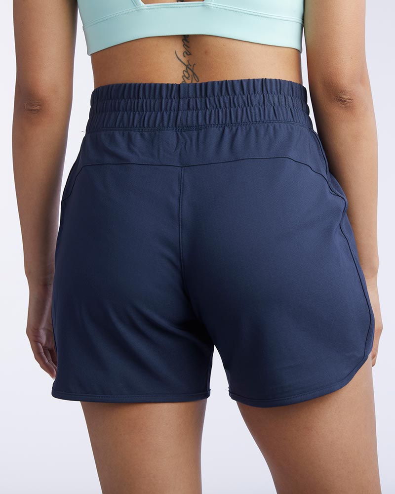 Indie Women's Athletic Training Shorts with Elastic Waistband - Image 8