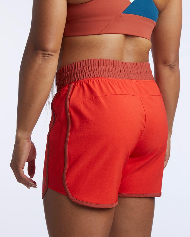 Indie Women's Athletic Training Shorts with Elastic Waistband - Image 10