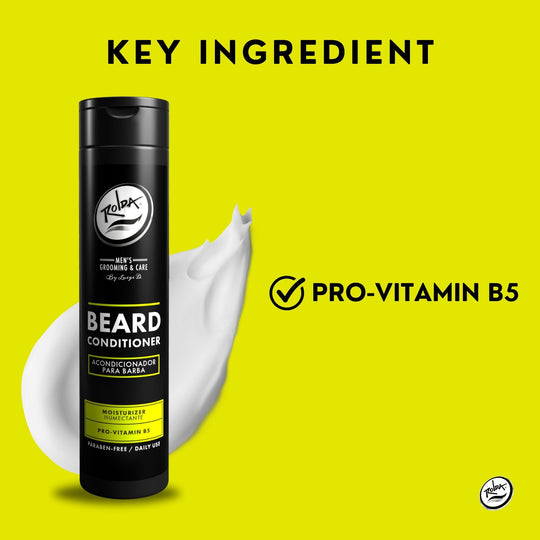 Beard Shampoo & Conditioner Kit for Daily Grooming & Hydration