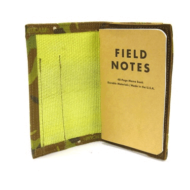 The Inspector Industrial Firehose Notebook Cover, 4 x 6 Inches