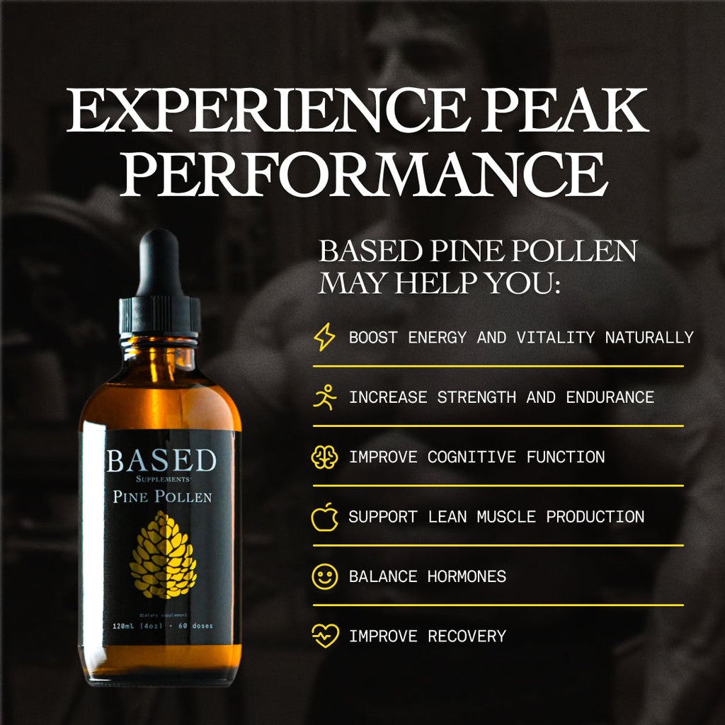 Wild Harvested Canadian Pine Pollen Liquid Extract 120ml - Image 5