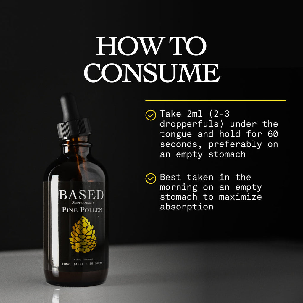 Wild Harvested Canadian Pine Pollen Liquid Extract 120ml - Image 8