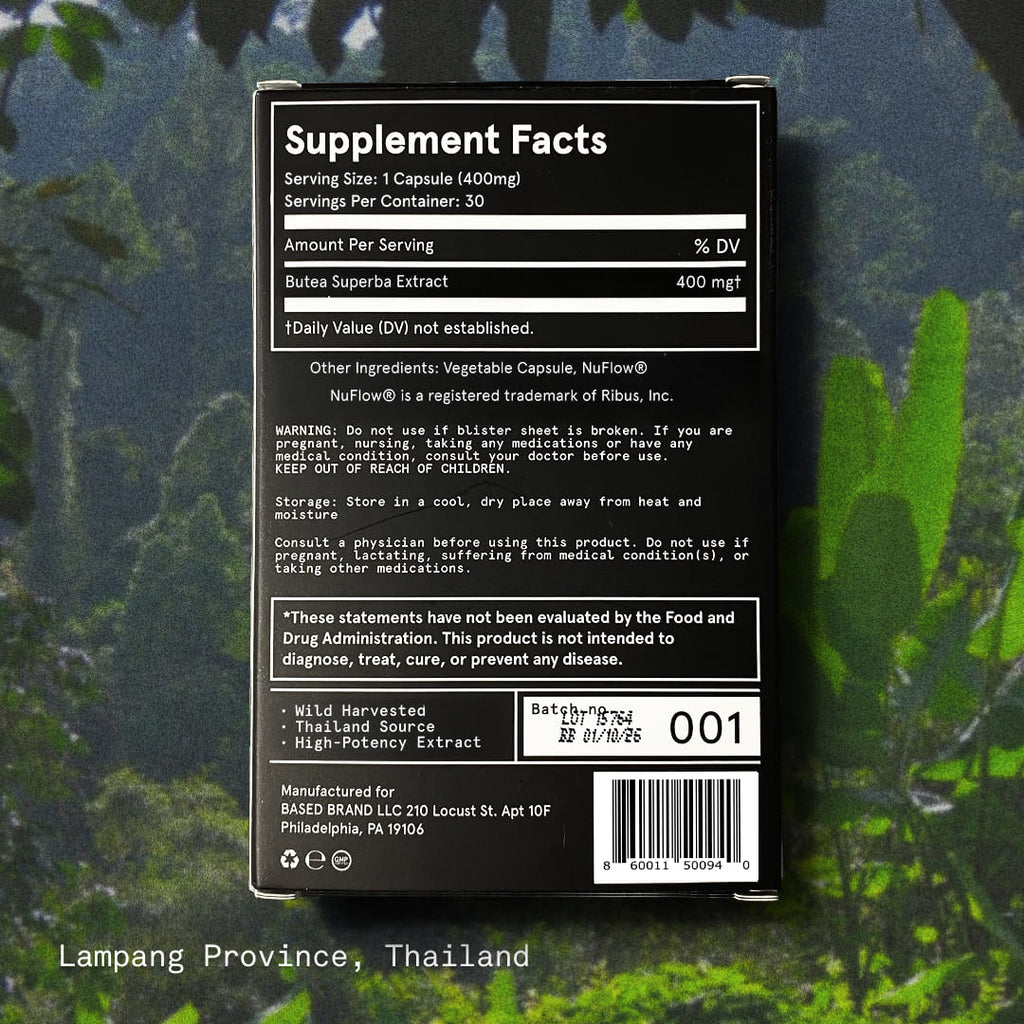 Butea Superba Dietary Supplement 4:1 Extract 30 Capsules - Image 8