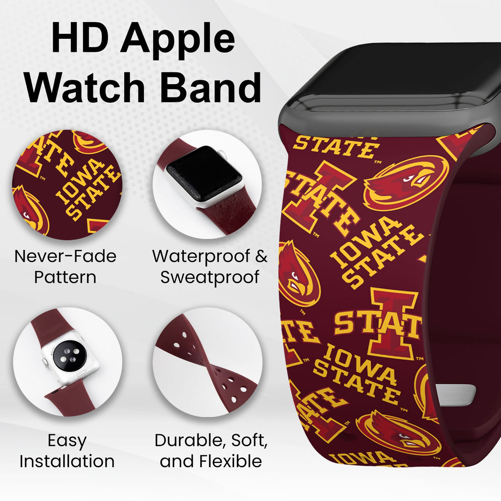Iowa State Cyclones Apple Watch Band - Officially Licensed