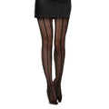 Benefeet Sox Womens Girls Striped Sheer Tights Black Nylon Soft Pantyhose Cute Floral Pattern Mesh Tights Sexy High Waist Stockings Gothic Lolita Tights Cosplay Party Tights Gifts Black Floral Striped