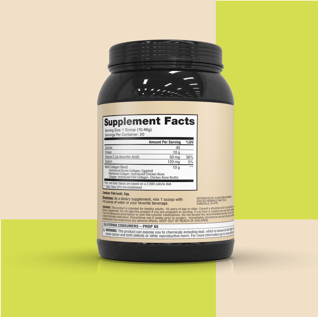 Multi-Source Collagen Powder Supplement 10g per Serving - Image 5