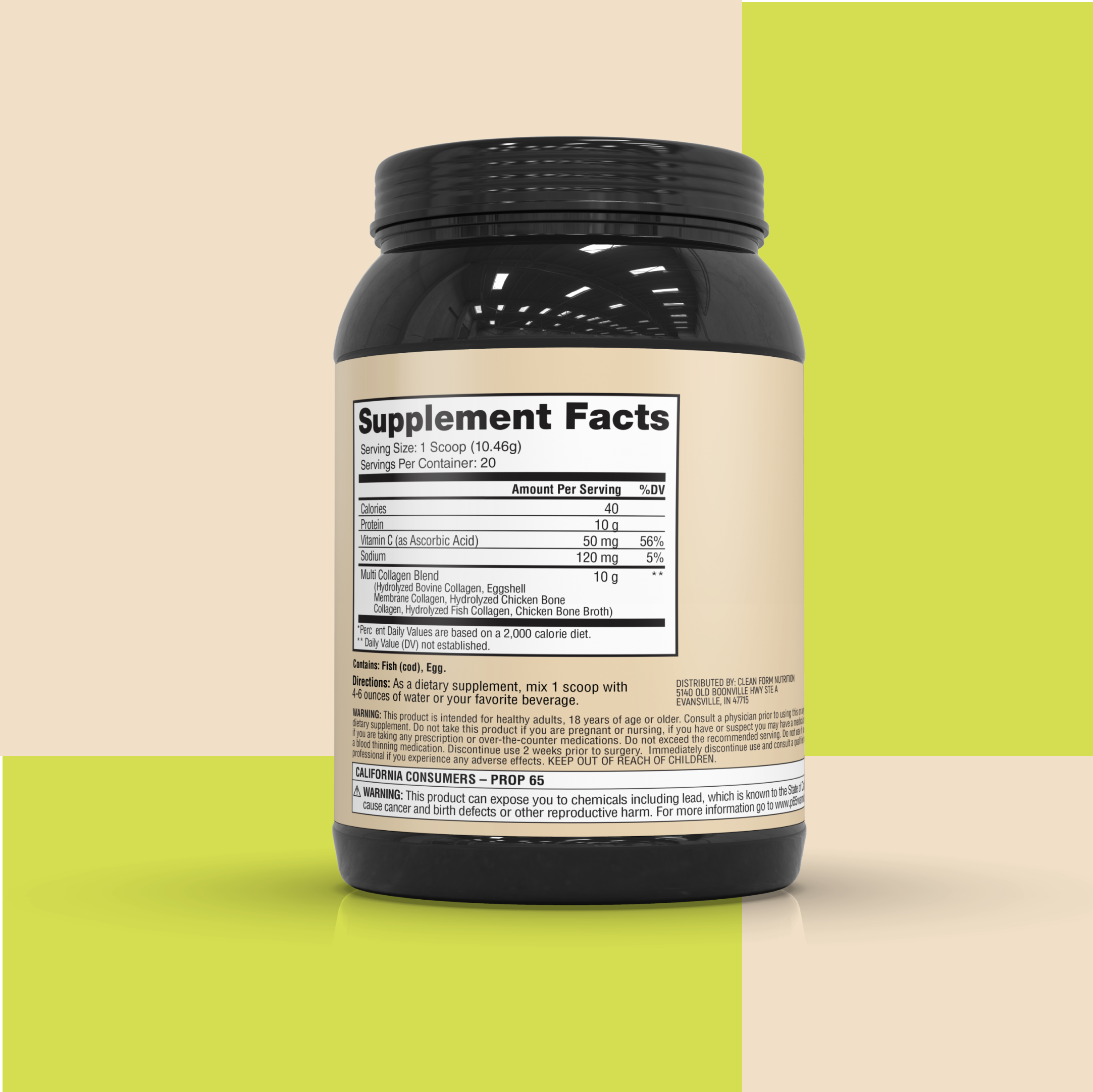 Multi-Source Collagen Powder Supplement 10g per Serving - Image 5