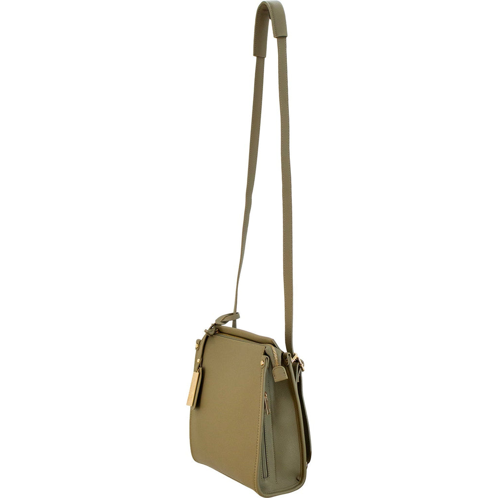 Ivy Olive Green Minimalist Concealed Carry Crossbody Backpack