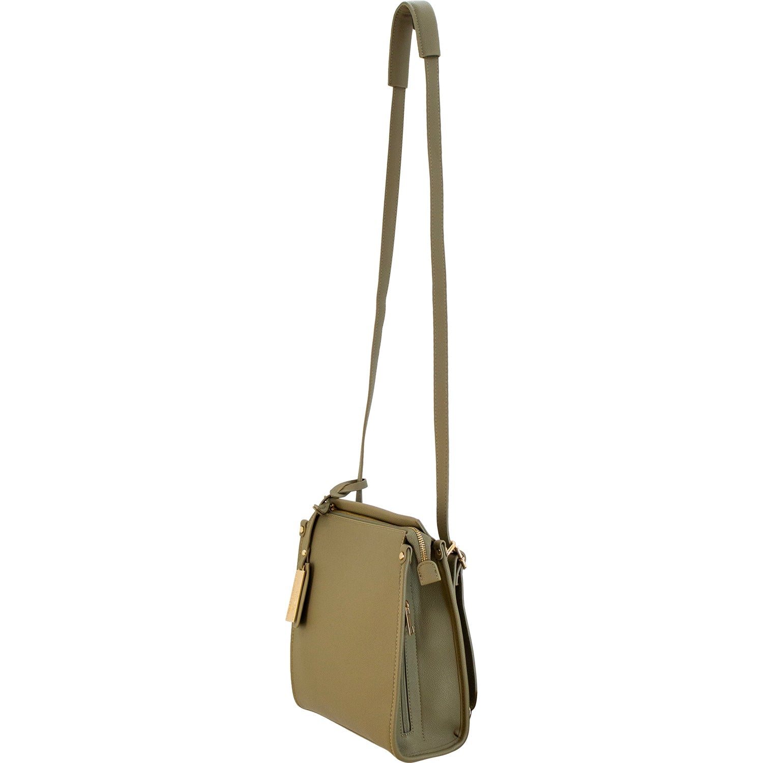 Ivy Olive Green Minimalist Concealed Carry Crossbody Backpack