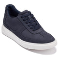 CALTO - J2203 - 2.6 Inches Taller (Ultramarine Blue/White Sole) - Lightweight Nubuck Sneakers