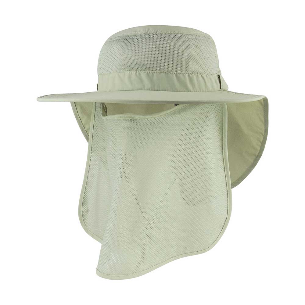 Taslon UPF 50+ Large Bill Flap Cap