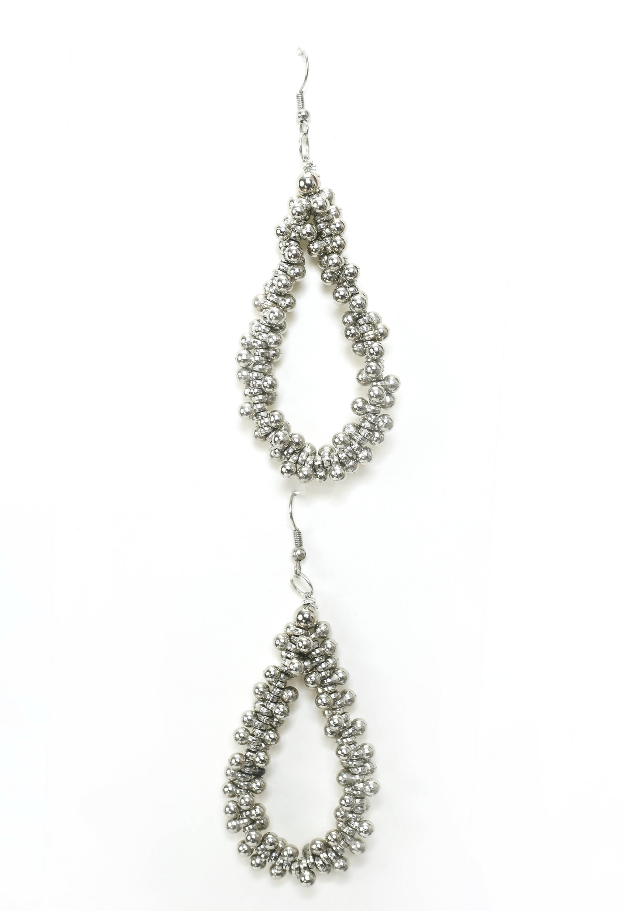 Radha Kishan Oxidised Silver-Plated Long Necklace for Women