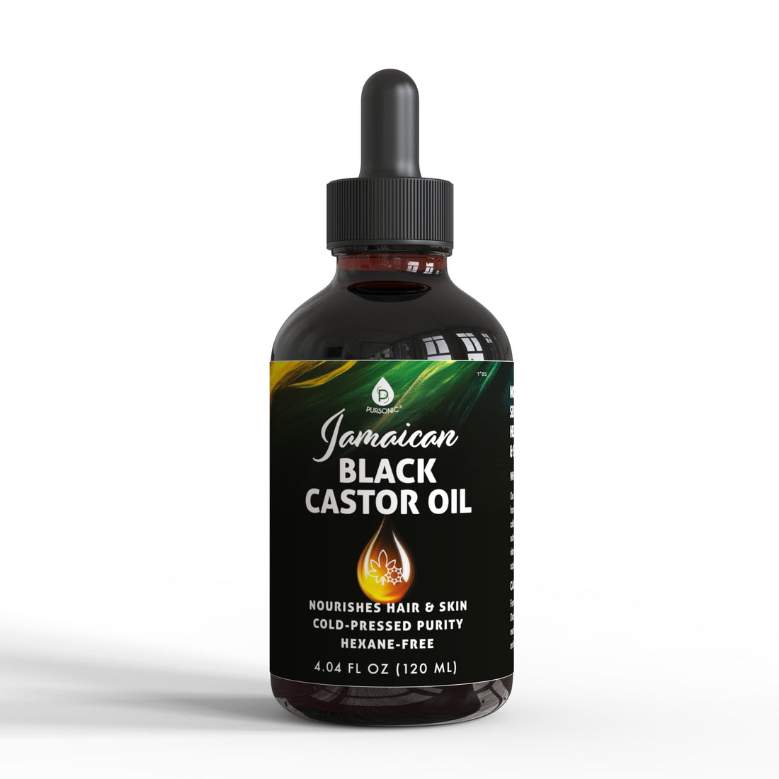 Jamaican Black Castor Oil – 100% Pure, Cold-Pressed Nourishment for Hair & Skin