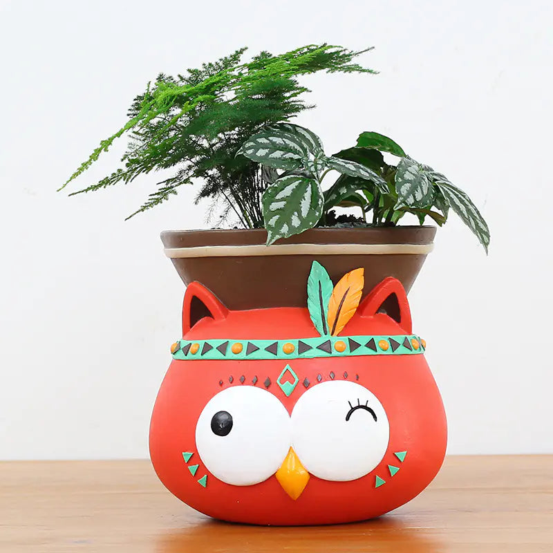 Wall-Mounted Planter and Vase