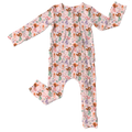 Jerzey Mermaids Bamboo Ruffle Convertible Footie (Pre-Order)