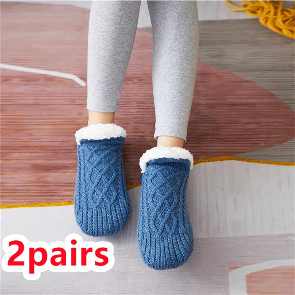 Winter Woolen Socks for Men and Women - Non-slip Warmth