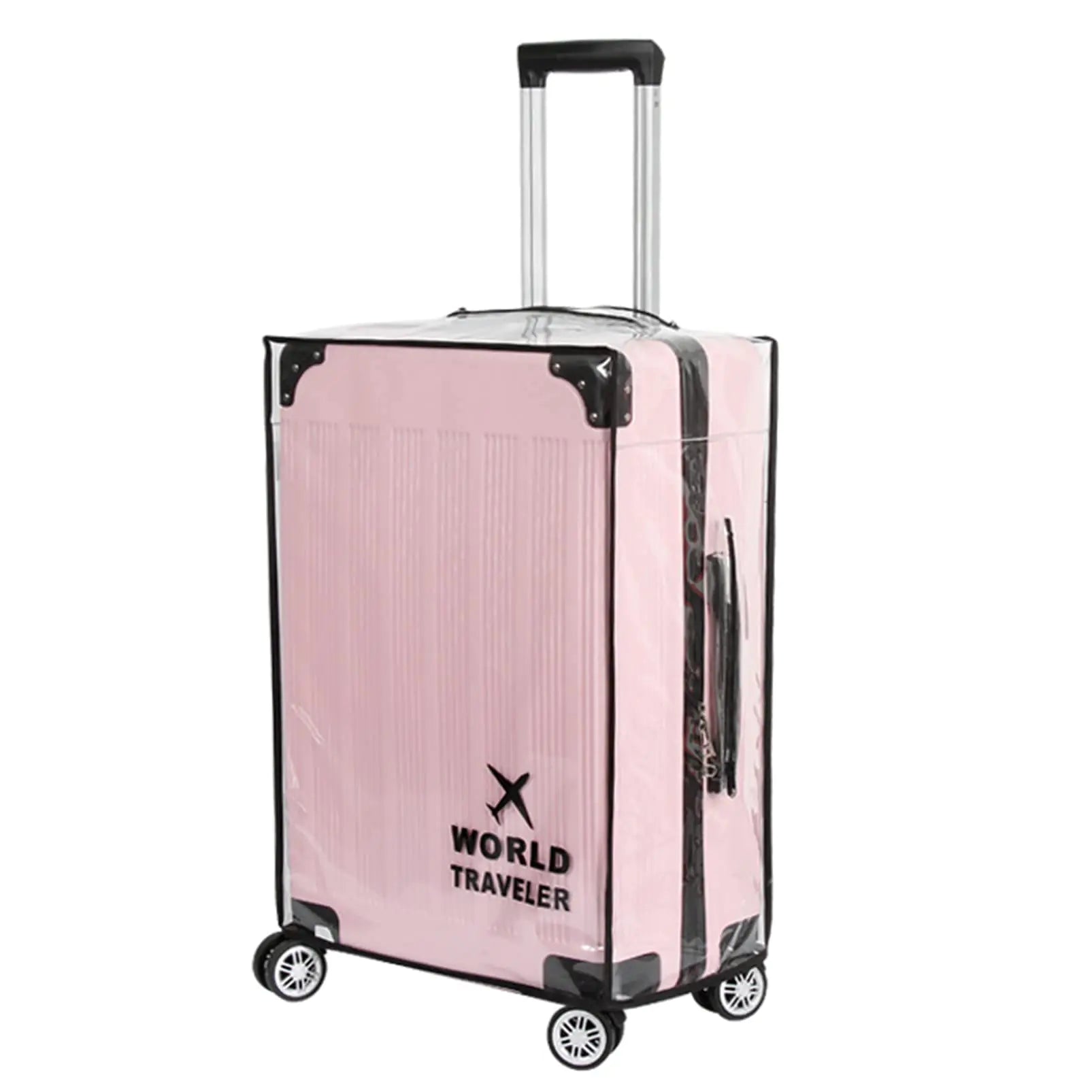 RF REENFAYA Suitcase Cover Luggage Protector Covers Clear Luggage Cover PVC Suitcase Luggage Cover Waterproof Luggage Case Thicken Suitcase Protector Cover (28inch)