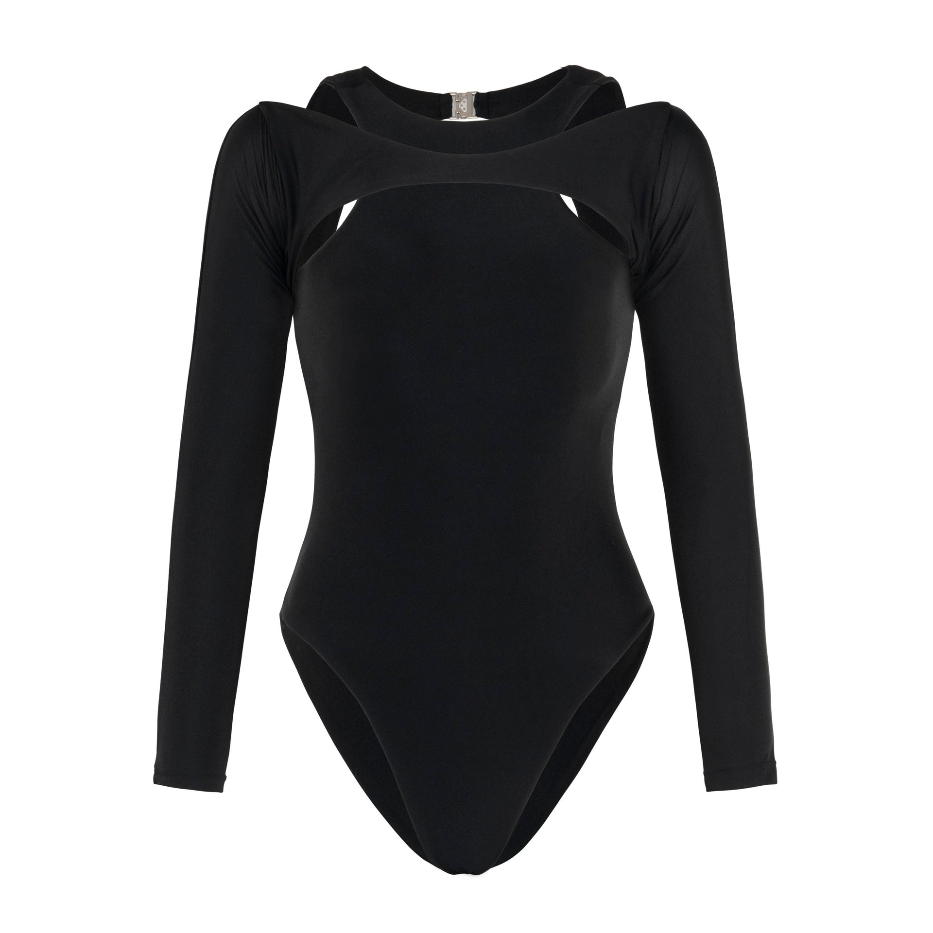 The Jupiter Open-back Recycled Two-piece Swimsuit In Black