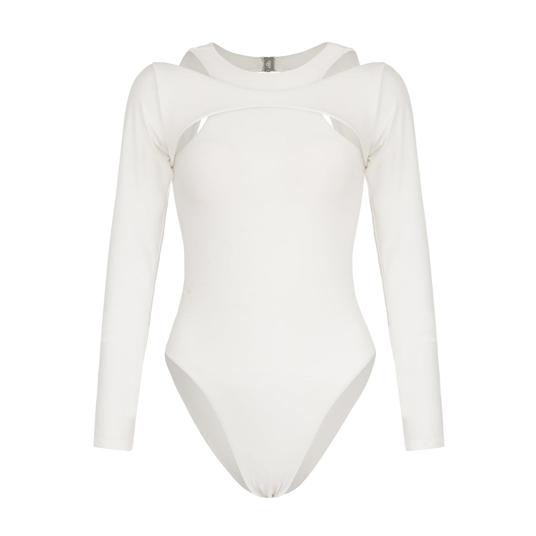 The Jupiter Open-back Recycled Two-piece Swimsuit In White