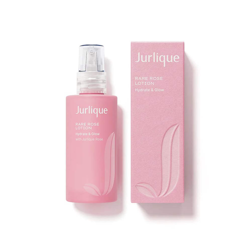 Bottle of Jurlique Rare Rose Lotion 1 oz for daily hydration