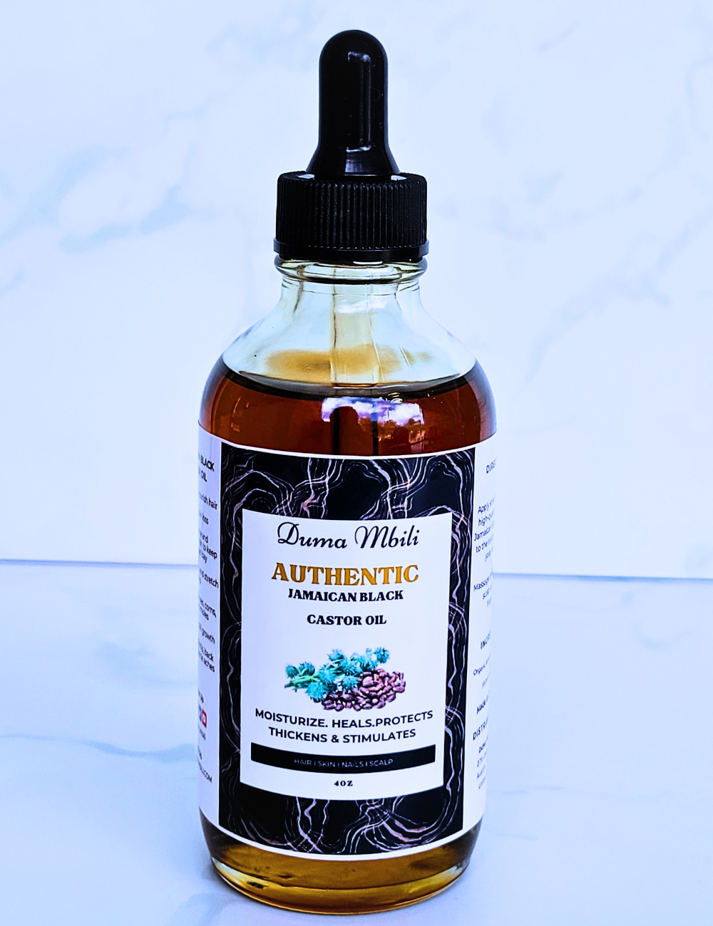 Unrefined Jamaican Black Castor Oil