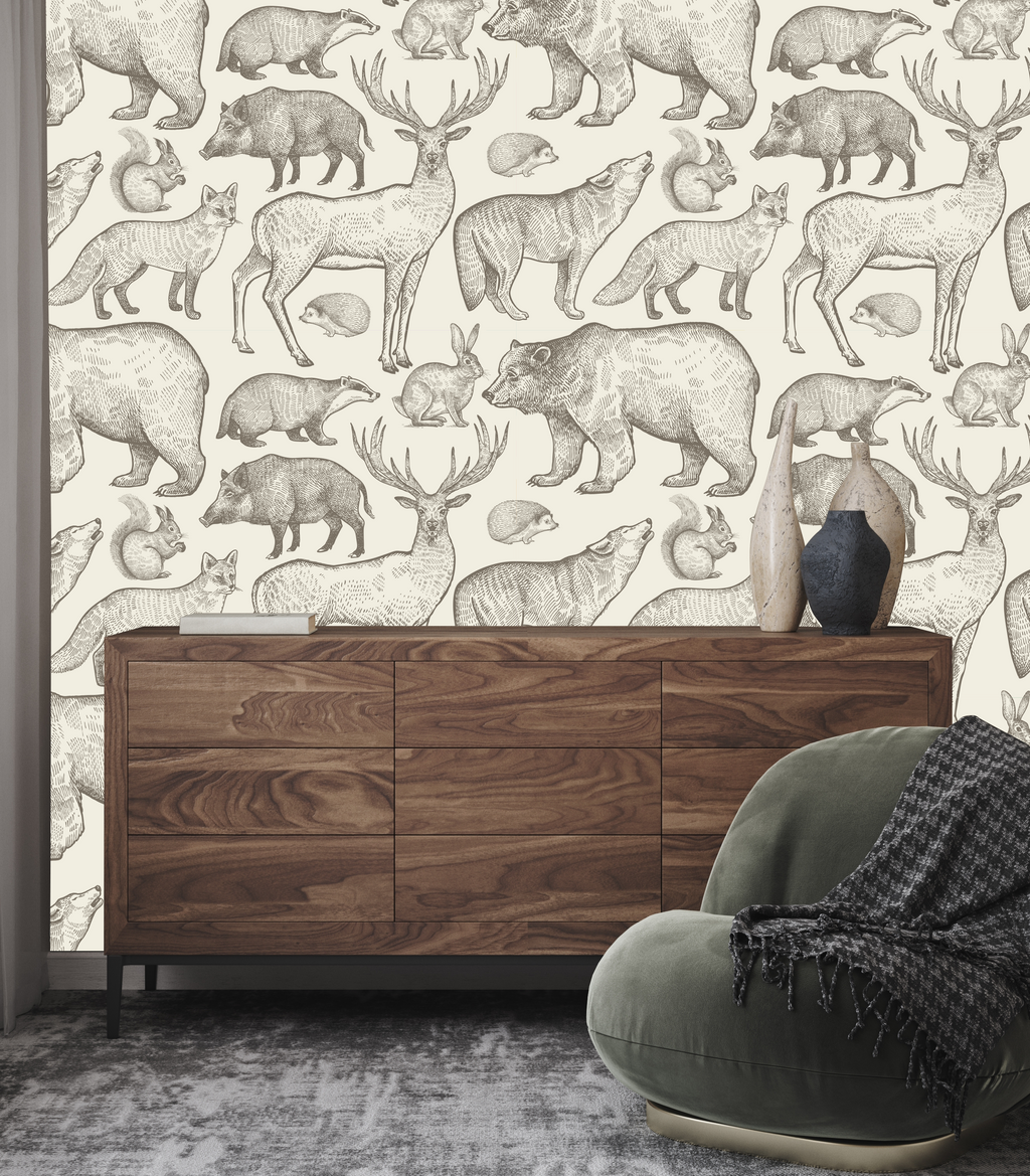 James Removable Wallpaper for Easy DIY Home Decor and Renters