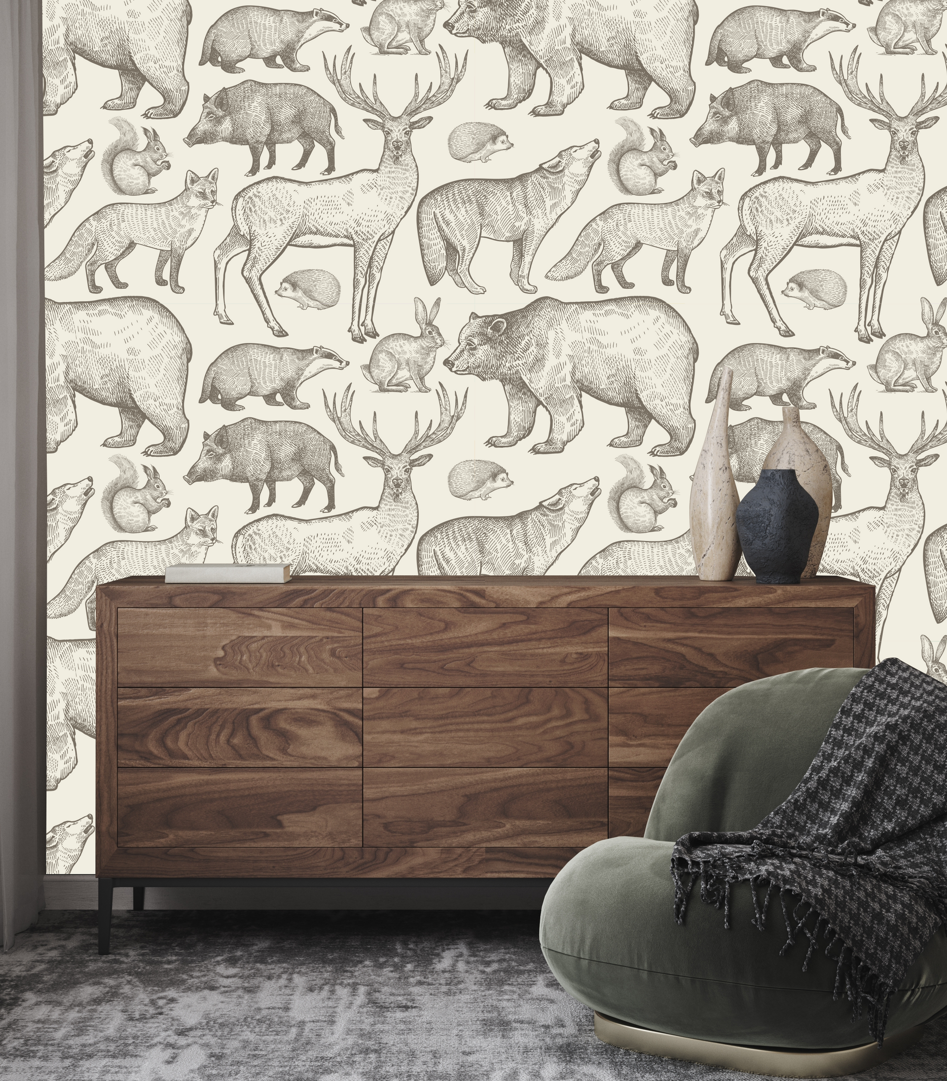 James Removable Wallpaper for Easy DIY Home Decor and Renters